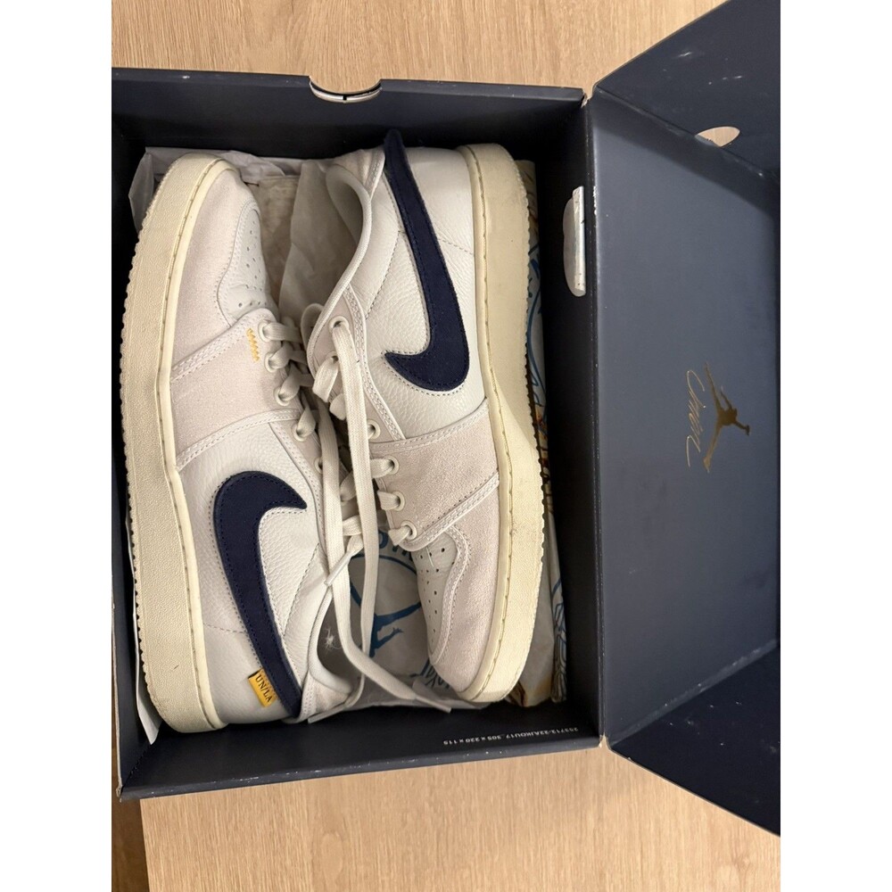 Size 10 - Union X Jordan AJKO 1 Low Leather Sail Cream Men's
